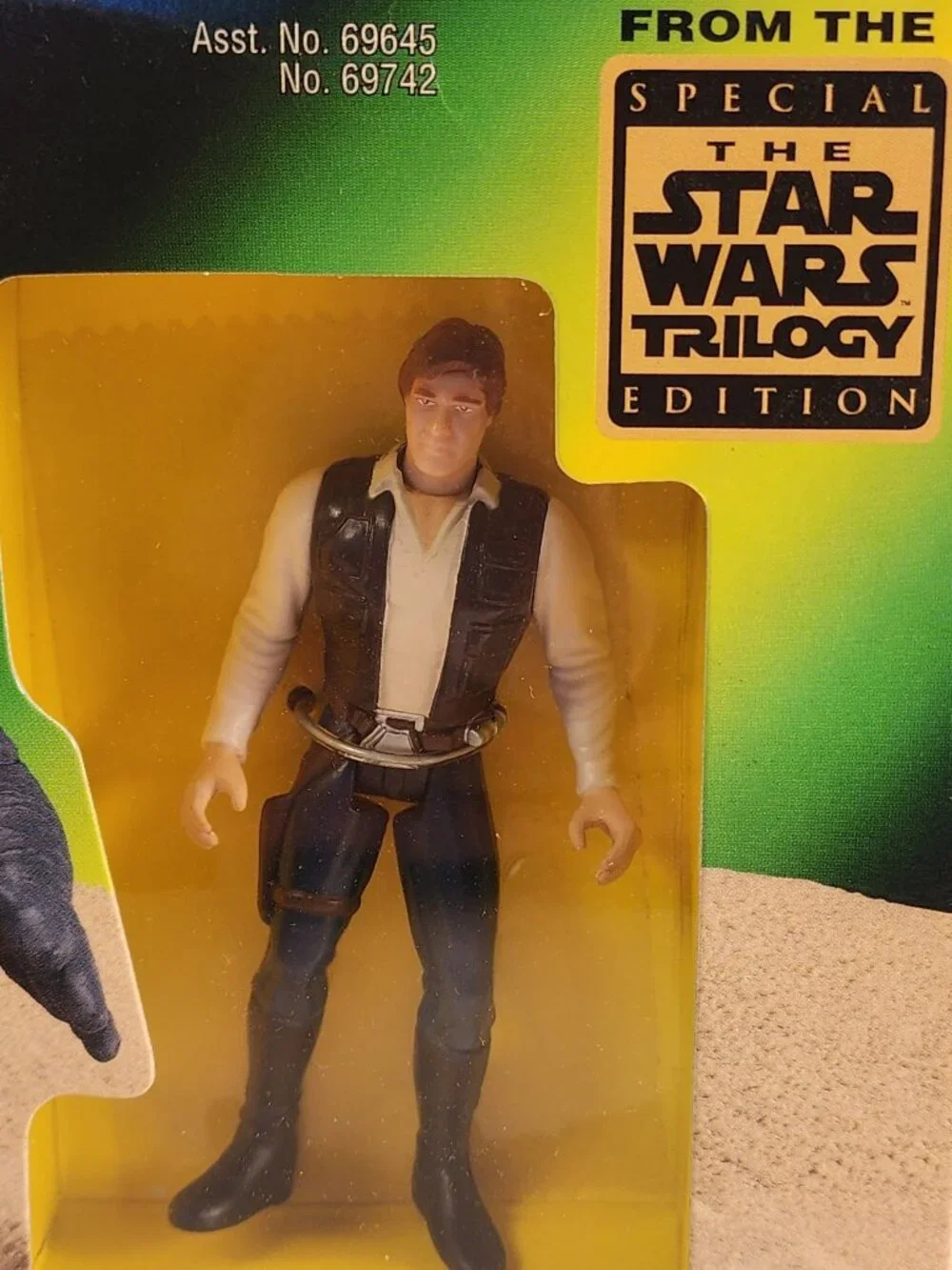 NEW IN BOX  STAR WARS Jabba the Hut and Han Solo action figure set